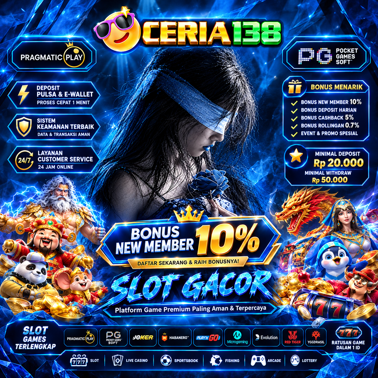 Ceria138 | Platform Game Premium Paling Aman & Terpercaya
